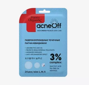 Патчи-невидимки Гидроколлоидные точечные с салиц.кислотой и ментолом