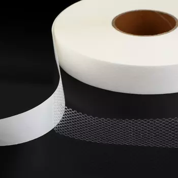 Паутинка клеевая, сеточка, 25 мм, 73±1 м, белая