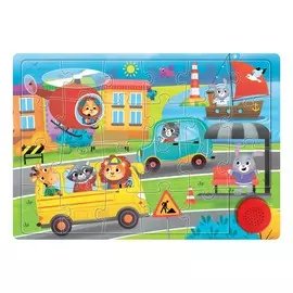 Пазл деревянный музыкальный