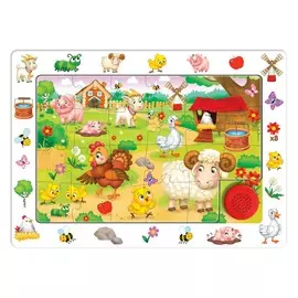 Пазл деревянный музыкальный