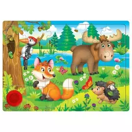 Пазл деревянный музыкальный