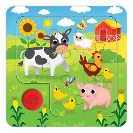 Пазл деревянный музыкальный