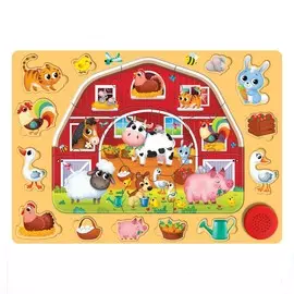 Пазл деревянный музыкальный