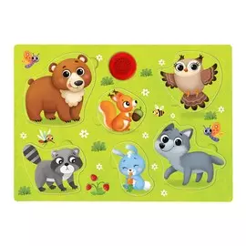 Пазл деревянный музыкальный