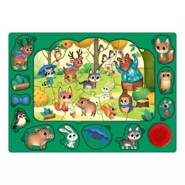 Пазл деревянный музыкальный