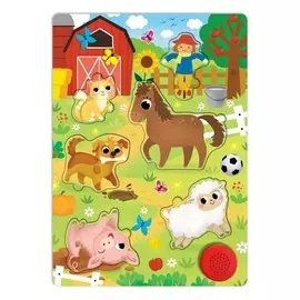 Пазл деревянный музыкальный