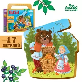 Пазл фигурный. по мотивам русской народной сказки