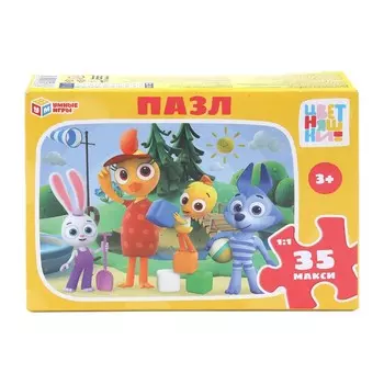 Пазл настольный Цветняшки, Умные игры 4630395030366