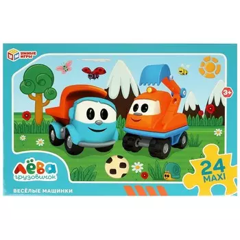 Пазл настольный Грузовичок Лева, Умные игры 4660254410916