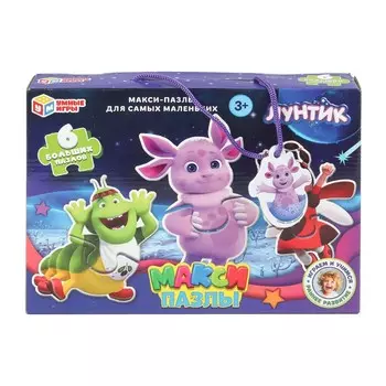 Пазл настольный Лунтик, Умные игры 4630395010283