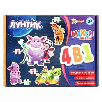 Пазл настольный Лунтик, Умные игры 4630395010313