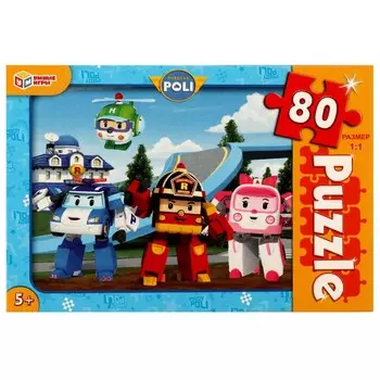 Пазл настольный РОБОКАР ПОЛИ, Умные игры 4680107968340