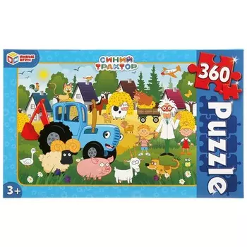 Пазл настольный Синий ТРАКТОР, Умные игры 4630115523673