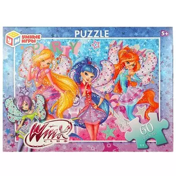 Пазл настольный ВИНКС, Умные игры 4650250508977