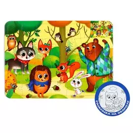 Пазл в рамке