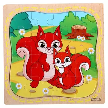 Пазл в рамке