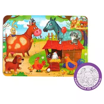 Пазл в рамке