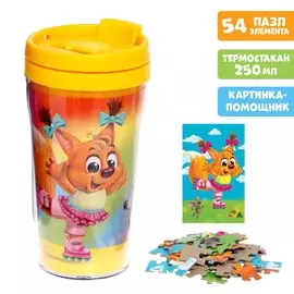 Пазл в термостакане