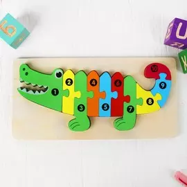 Пазлы по цифрам объёмные