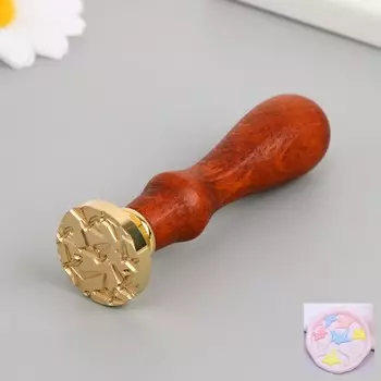 Печать для сургуча с деревянной ручкой