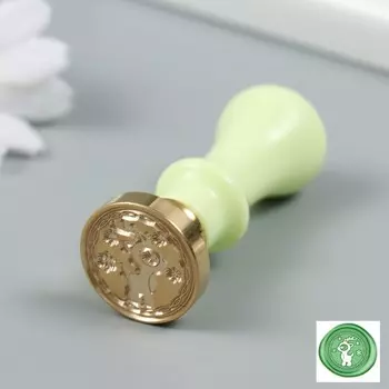 Печать для сургуча с пластиковой ручкой