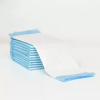 Пеленки впитывающие, целлюлозные 60 х 40 см (10 штук в упаковке)