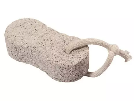 Пемза для педикюра восьмерка, белая 9*4*2,2см 110-005