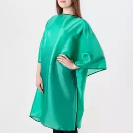 Пеньюар парикмахерский, цвет зелёный