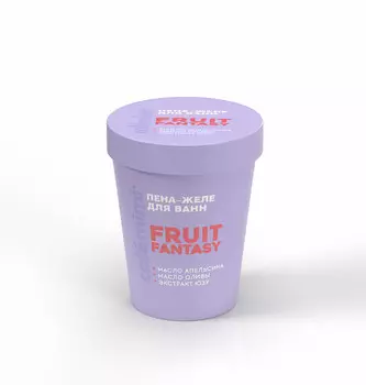 Пена-желе для ванн FRUIT FANTASY, стакан 200мл CAFE MIMI COLOURS