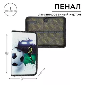 Пенал 1 секция 115 х 205 х 30 мм, calligrata