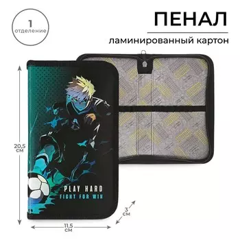 Пенал 1 секция 115 х 205 х 30 мм, calligrata