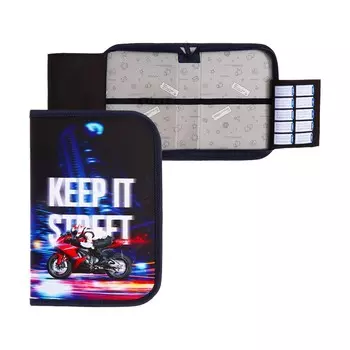 Пенал школьный, 1 секция, 14214 см