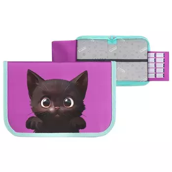 Пенал школьный, 1 секция, 14214 см