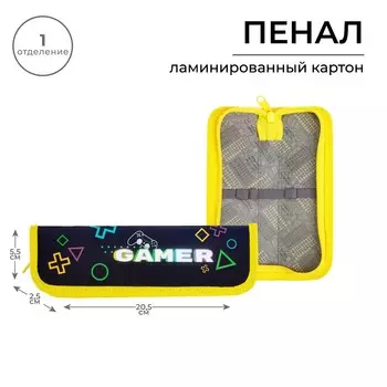 Пенал 1 секция, 55 х 205 х 25 мм, calligrata