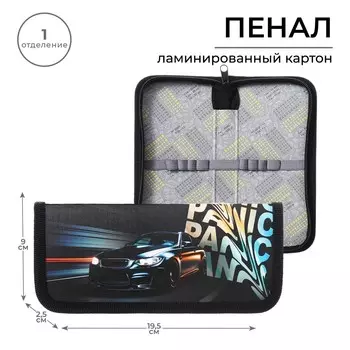 Пенал 1 секция, 90 х 195 х 25 мм, calligrata