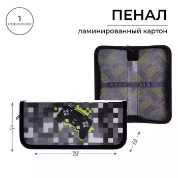 Пенал 1 секция, 90 х 195 х 25 мм, calligrata
