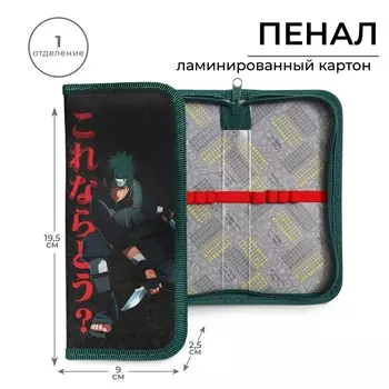 Пенал школьный, 1 секция, 919.52.5 см