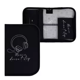 Пенал 1 секция откидной карман и космет 140*210 ткань calligrata content