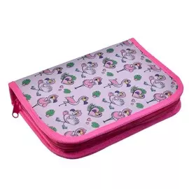 Пенал 1 секция откидной карман и косметичка 140 х 210, ткань, calligratat, content