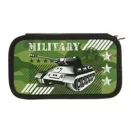 Пенал 3 секции 105 x 190 мм, ламинированный картон, тканевый торец calligrata