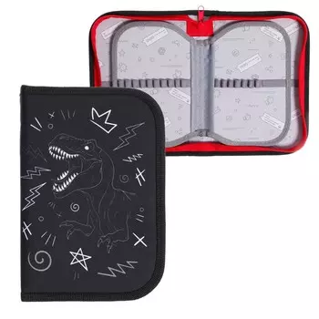 Пенал школьный, 3 секции, 14214 см