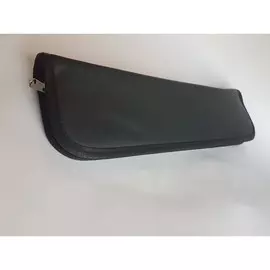 Пенал для кистей 410 х 120 мм, чёрный (экокожа), estado