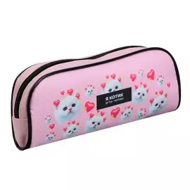 Пенал мягкий, 1 отделение, объемный, 80 х 210 х 40 мм, пм1о-24, calligrata