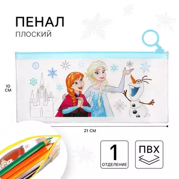 Пенал мягкий, 1 отделение, 100210 мм, пвх,