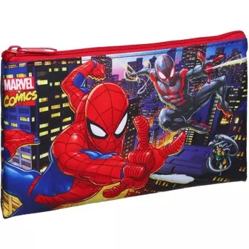 Пенал мягкий, 1 отделение, 105х195 мм, человек-паук