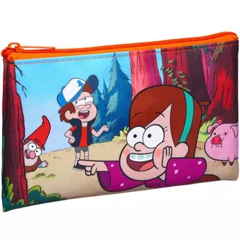 Пенал мягкий, 1 отделение, 105х195 мм, гравити фолз