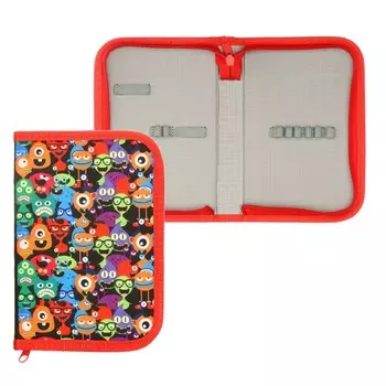 Пенал школьный на молнии 13 х 19,5 см