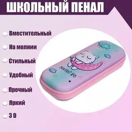 Пенал школьный на молнии