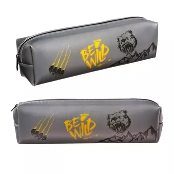 Пенал школьный на молнии calligrata