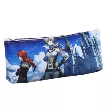 Пенал школьный на молнии calligrata